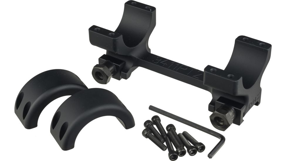 DNZ Products Freedom Reaper Scope Mount - Picantinny Rail, 20 MOA, Extra High Ring, 34 mm Tube, Black Matte, 3411PT2