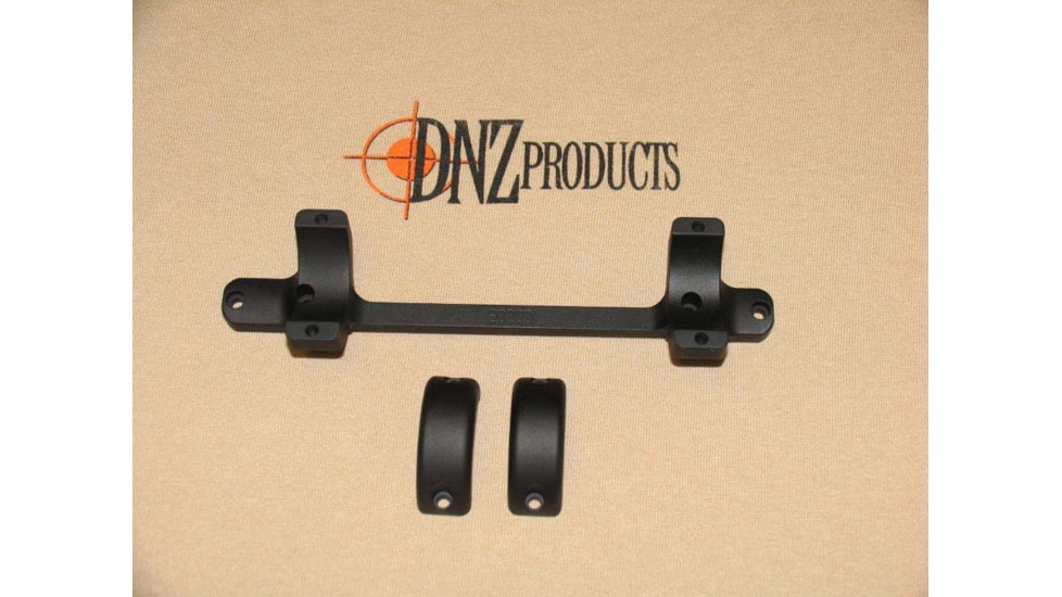 DNZ Products Game Reaper Scope Mount/Ring Combo Savage Round Receiver w/8-40 Screw Holes, 30mm Tube, Medium, Long Action, Matte Black, L30200