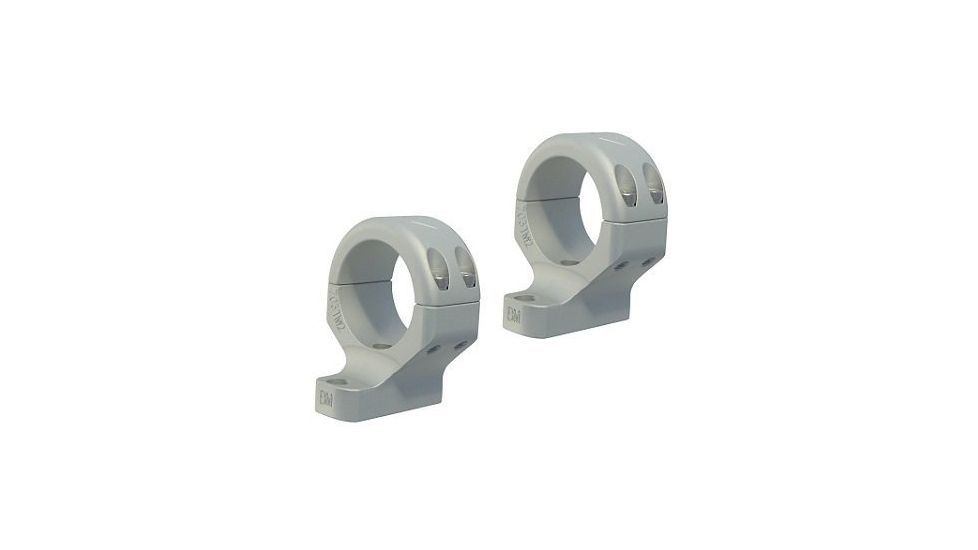 DNZ Products Hunt Masters Scope Mount - Howa 1500, Remigton 700/721/722/725, Ambidextrous Hand, Extra Low Ring, 1 in Tube, Silver, 701XL2S