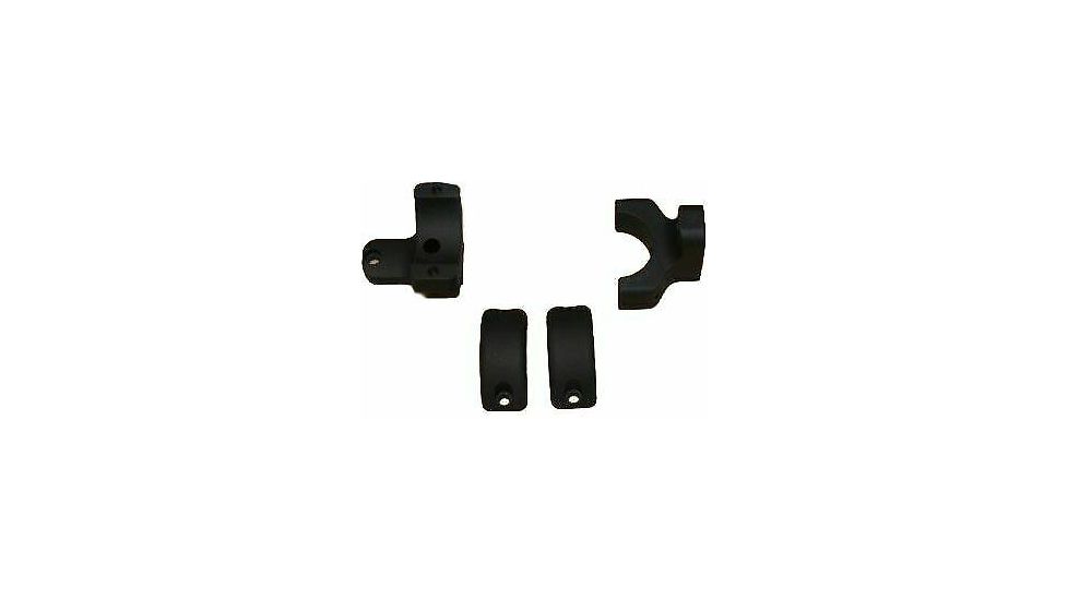 DNZ Products Hunt Masters Scope Mount - Browning T-Bolt, Marlin XT, Savage B17, Savage 93R17, Low Ring, 1 in Tube, Black Matte, RF1L2