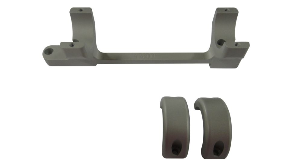 DNZ Products Game Reaper Scope Mount - Kimber 8400 Long Action, High Ring, 30 mm Tube, Silver, 47800S