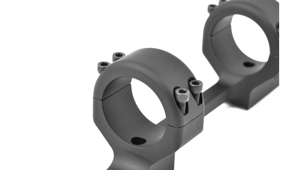 DNZ Products Game Reaper Scope Mount - Remington 700 Short Action Tactical, High Ring, 20 MOA, 30 mm Tube, Black Matte, 36702T