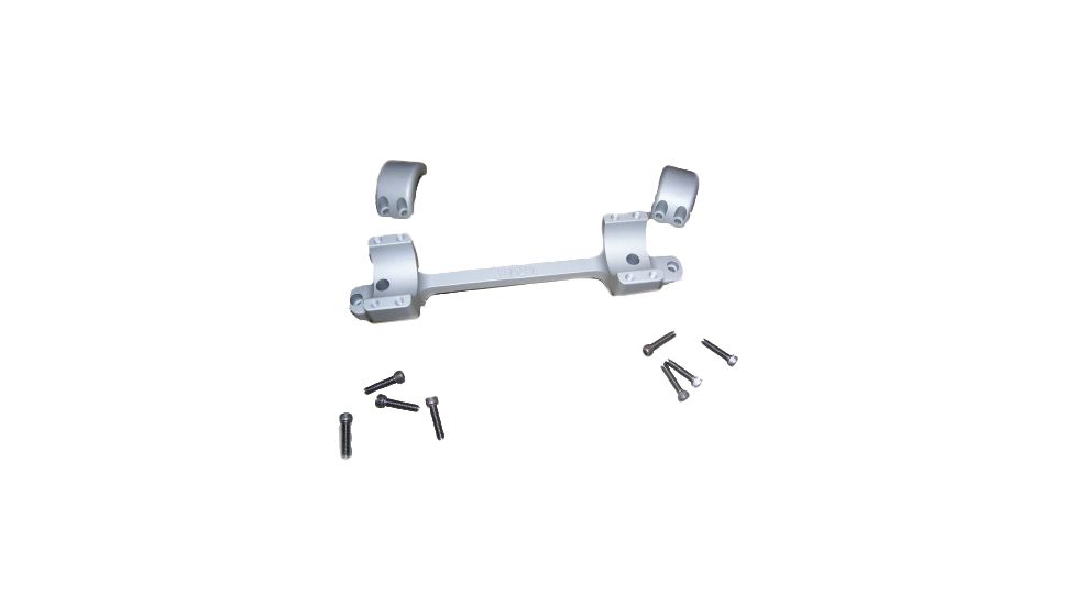 DNZ Products Game Reaper Scope Mount - Remington 700 Long Action Tactical, Medium Ring, 0 MOA, 30 mm Tube, Silver, 30700TS