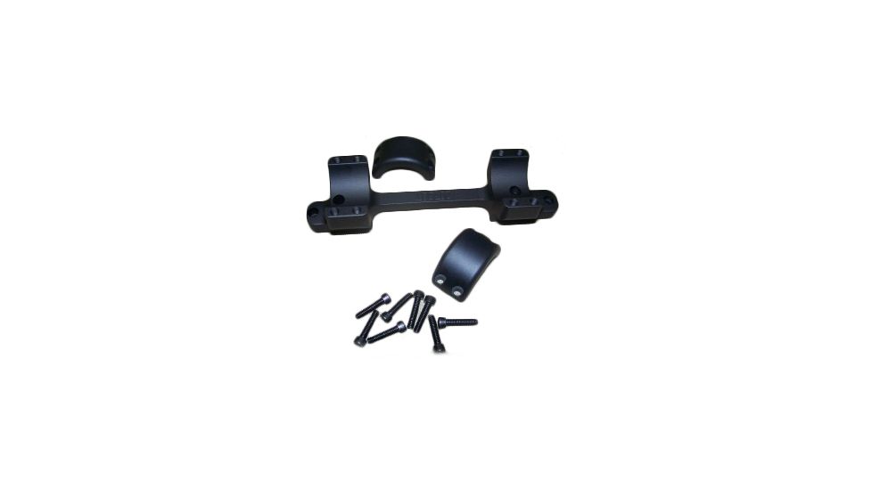 DNZ Products Game Reaper Scope Mount - Remington 700 Short Action Tactical, High Ring, 0 MOA, 1 in Tube, Black Matte, 16700T