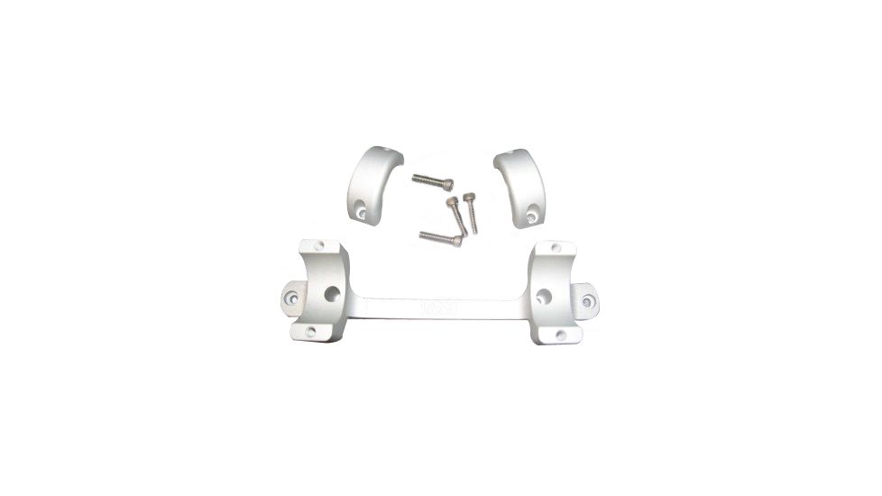 DNZ Products Game Reaper Scope Mount - Savage Axis or Edge, High Ring, 1 in Tube, Silver, 52200S