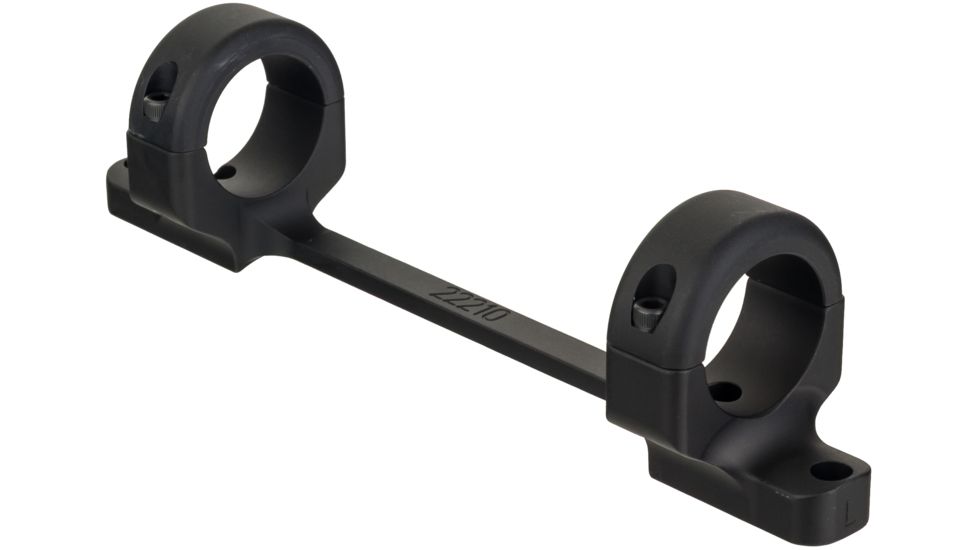 DNZ Products Game Reaper Scope Mount - Savage Flat Back Receiver, Long Action, Left Hand, Low Ring, 1 in Tube, Black Matte, 22210