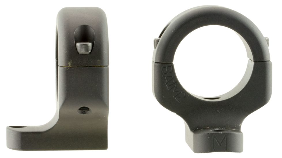 DNZ Products Game Reaper Scope Mount - Steyr Pro Hunter, High Ring, 1 in Tube, 2.896 in Inner Hole Spacing, Silver, 32950S