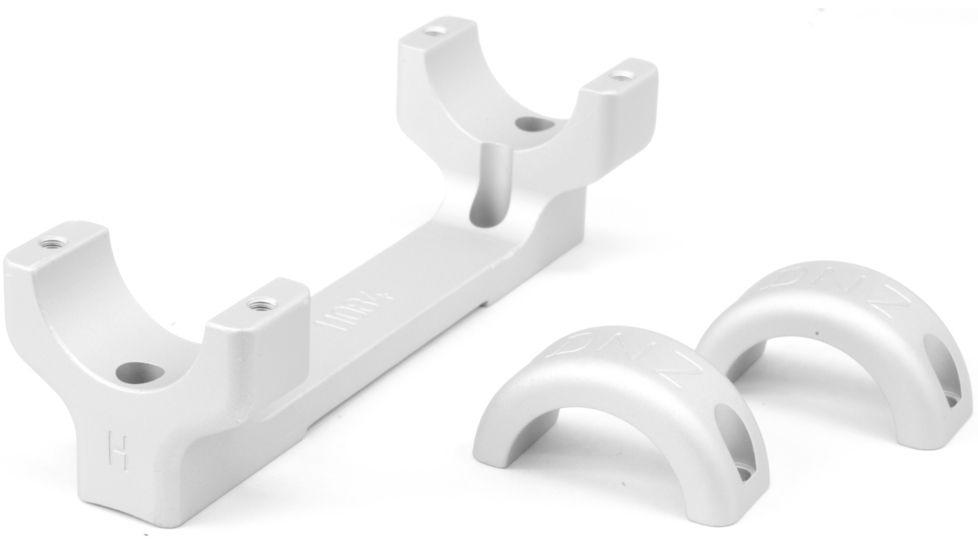 DNZ Products Game Reaper Scope Mount - Ruger 10/22, High Ring, 1 in Tube, Silver, 11084s