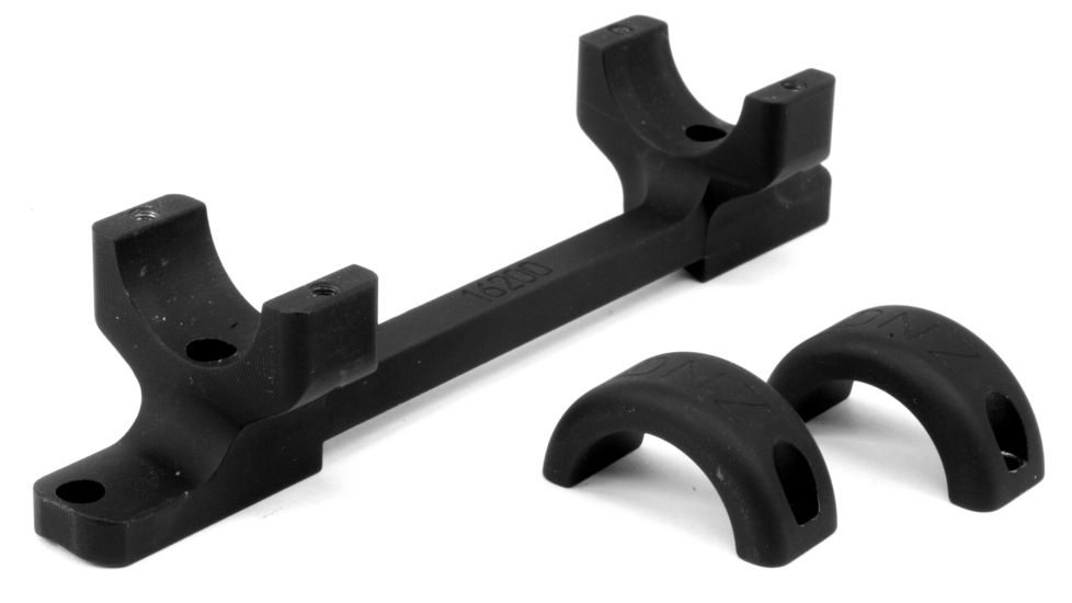 DNZ Products Game Reaper Scope Mount - Savage All Round Receiver Short Action, High Ring, 0 MOA, Right Hand, 1 in Tube, Black Matte, 16200