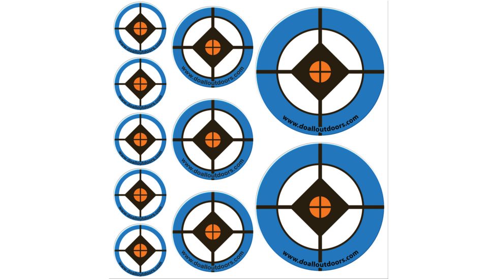 Do All Outdoors Accu Blue Target Replacement Stickers 50 Pack ACCU50