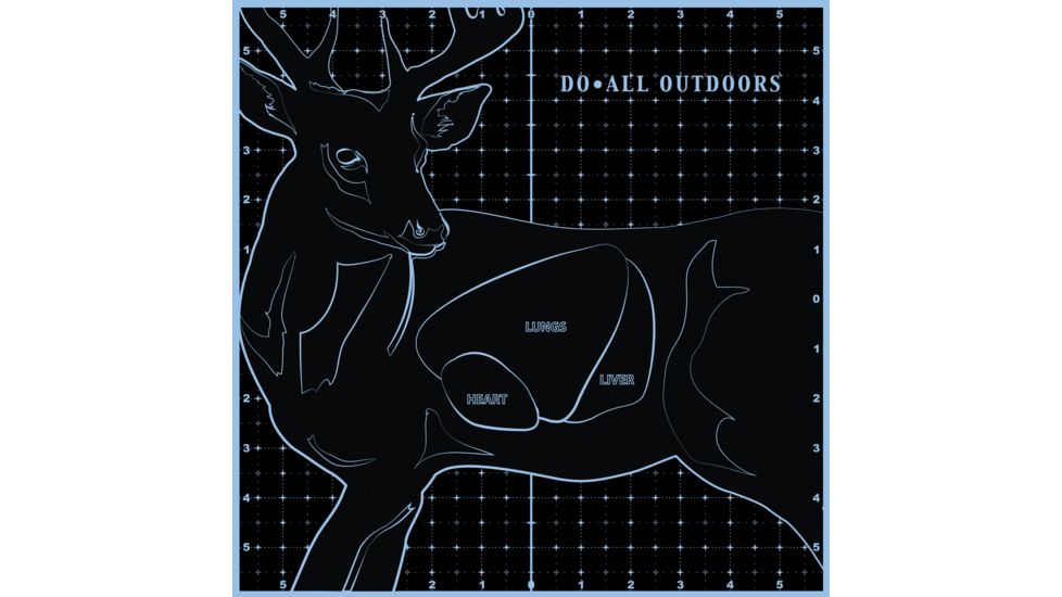 Do All Outdoors Accublue Splatter Target 12X12in Deer 5Pk, AccuBlue, ACSP9
