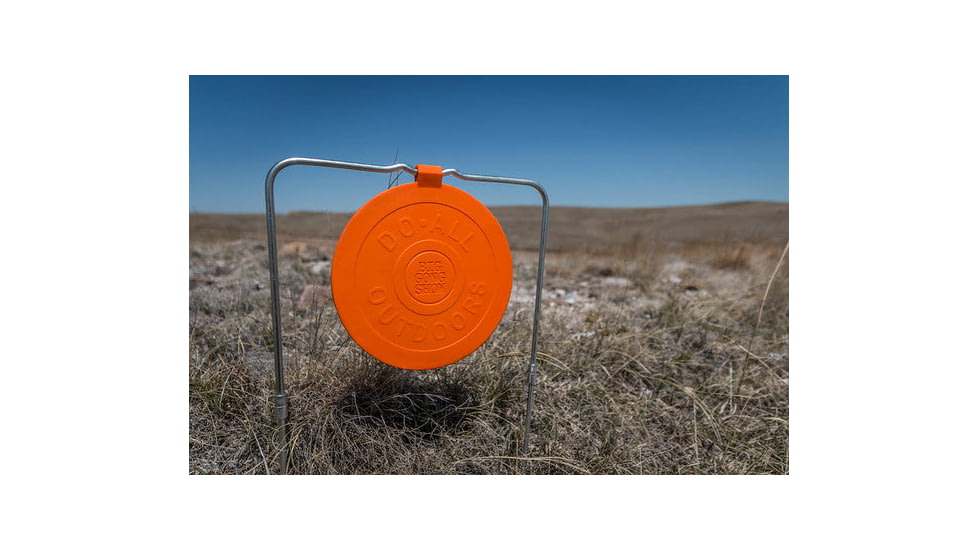 Do All Outdoors Big Gong Show, Orange, .22 to 50 Cal, BSG3