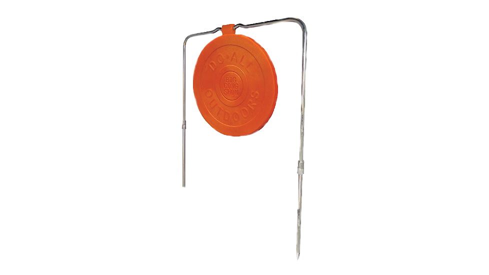 Do All Outdoors Big Gong Show, Orange, .22 to 50 Cal, BSG3