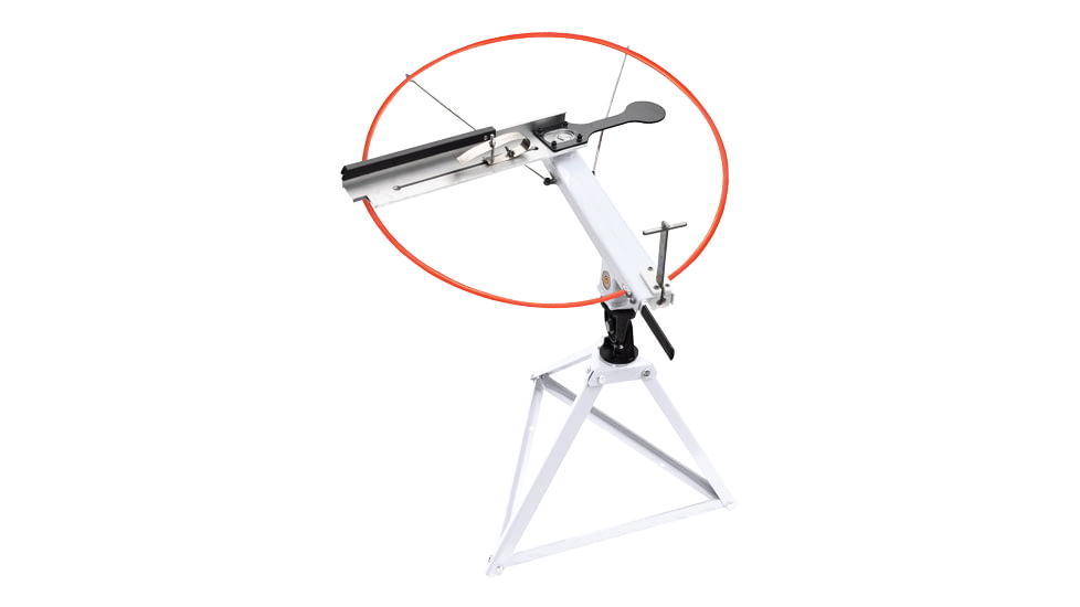 Do All Outdoors Clay Hawk Backyard Launcher, White, 1 or 2 Clays, BY34