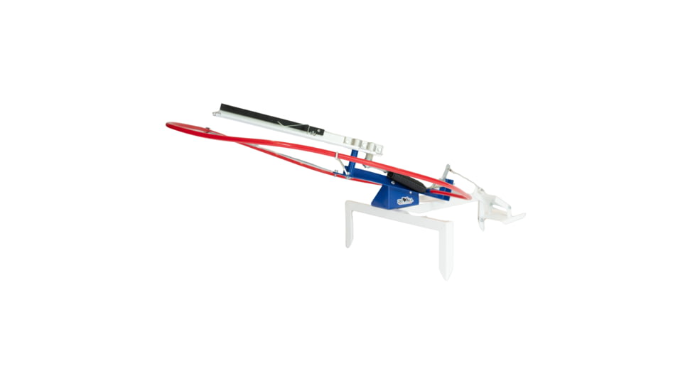 Do All Outdoors Competitor Sport Trap Launcher, Red White Blue, 2 or 2 Clays, CT202
