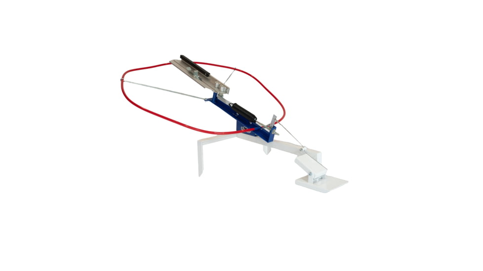 Do All Outdoors Competitor Sport Trap Launcher, Red White Blue, 2 or 2 Clays, CT202