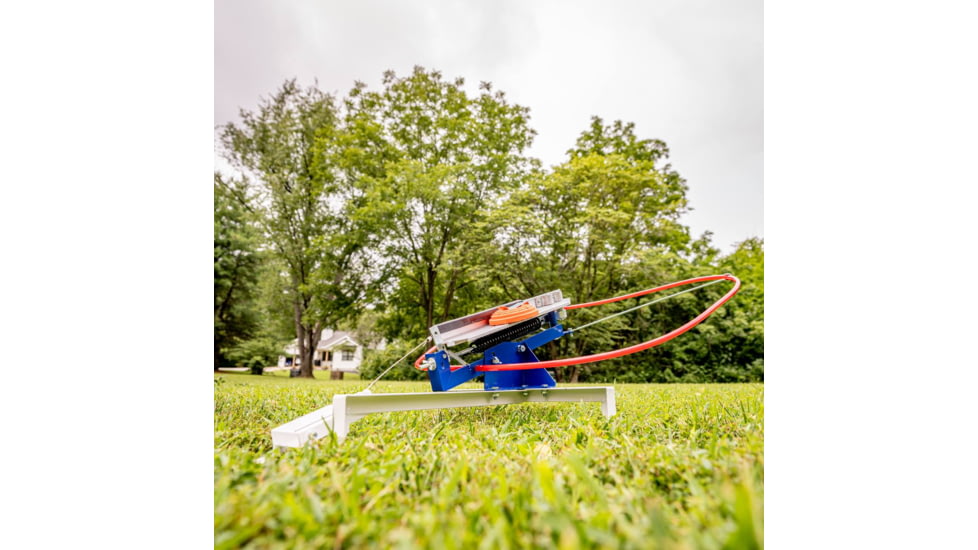 Do All Outdoors Competitor Sport Trap Launcher, Red White Blue, 2 or 2 Clays, CT202