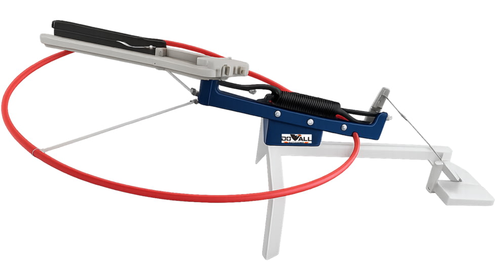 Do All Outdoors Competitor Sport Trap Launcher, Red White Blue, 2 or 2 Clays, CT202