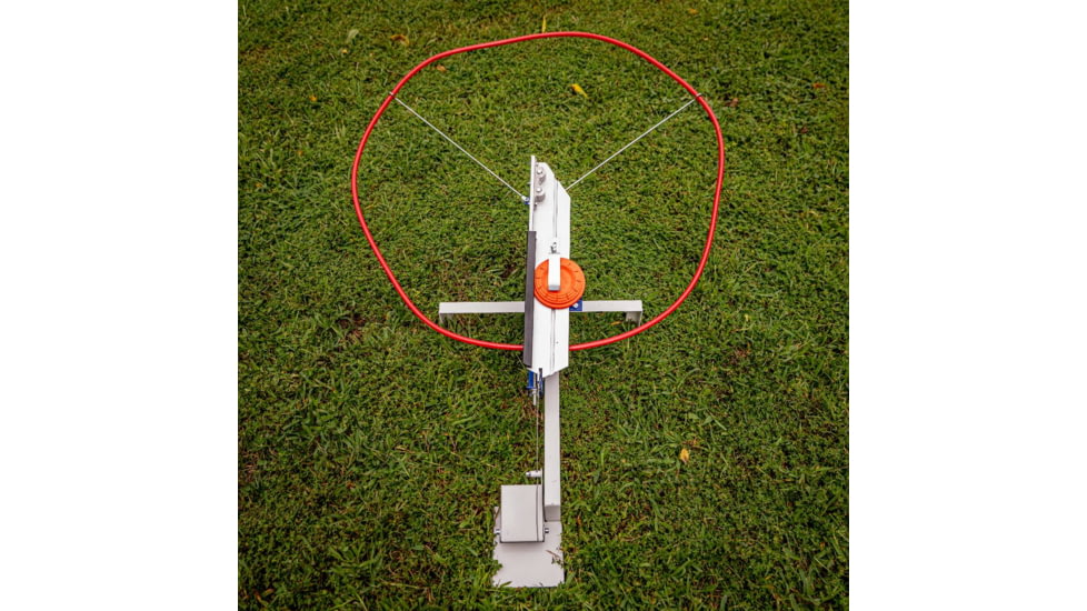 Do All Outdoors Competitor Sport Trap Launcher, Red White Blue, 2 or 2 Clays, CT202