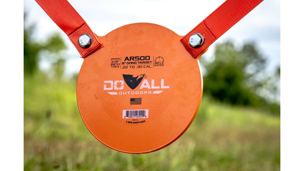 Do All Outdoors 8in Round Gong Target