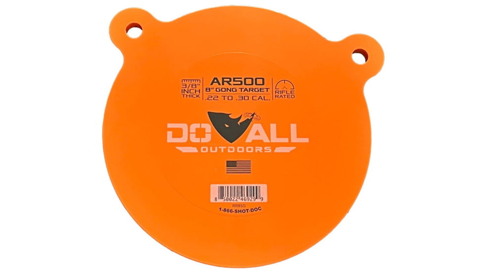 Do All Outdoors 8in Round Gong Target