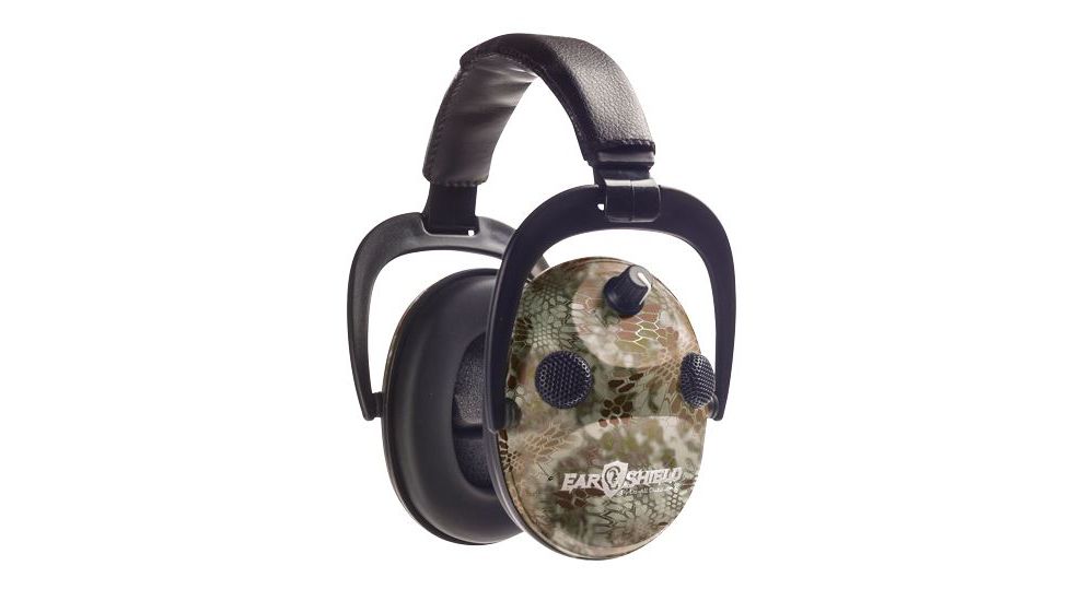 Do All Outdoors Sound Soldier Quad Muff with Aft Kryptek Highlander ESQM-KHL