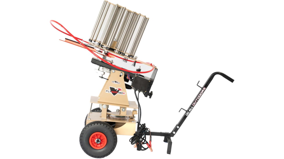 Do All Outdoors FlyWay 180X Launcher, Tan, 180 Clays, FW180X