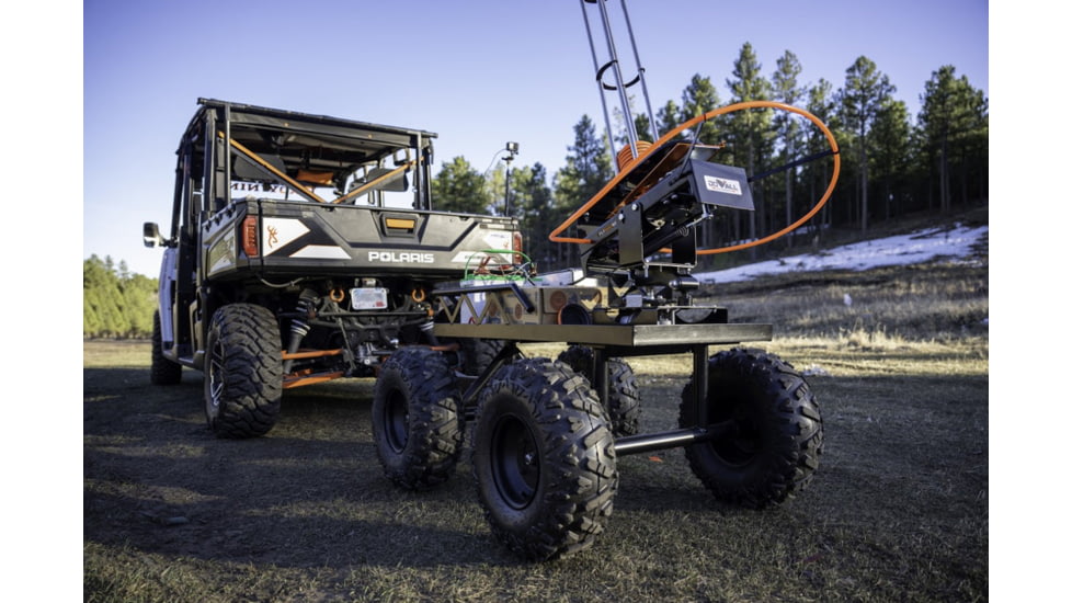 Do All Outdoors FlyWay 4x4 Launcher, Black, 60 Clays, FW4X4