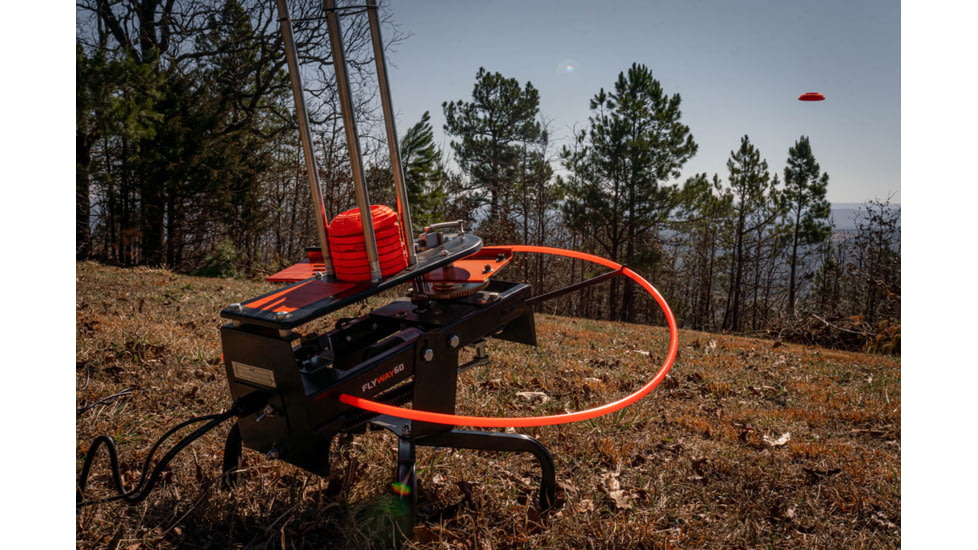 Do All Outdoors FlyWay 60 Launcher, Black, 60 Clays, FW60