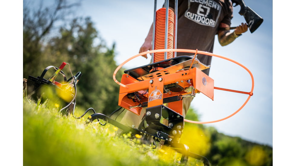 EDEMO Do All Outdoors Fowl Play Launcher, Orange, 50 Clays, FP25, EDEMO1