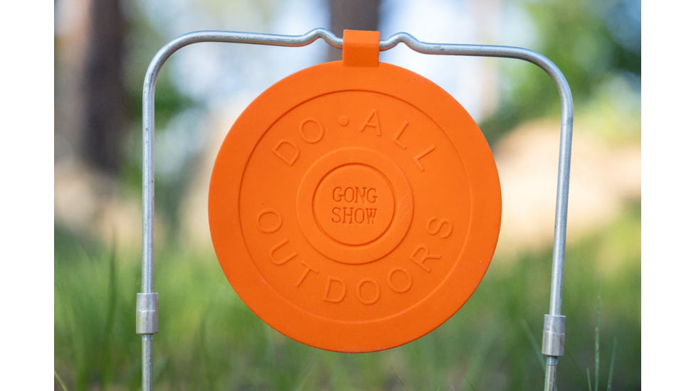 Do All Outdoors Gong Show, Orange, .22 to 50 Cal, BSG1