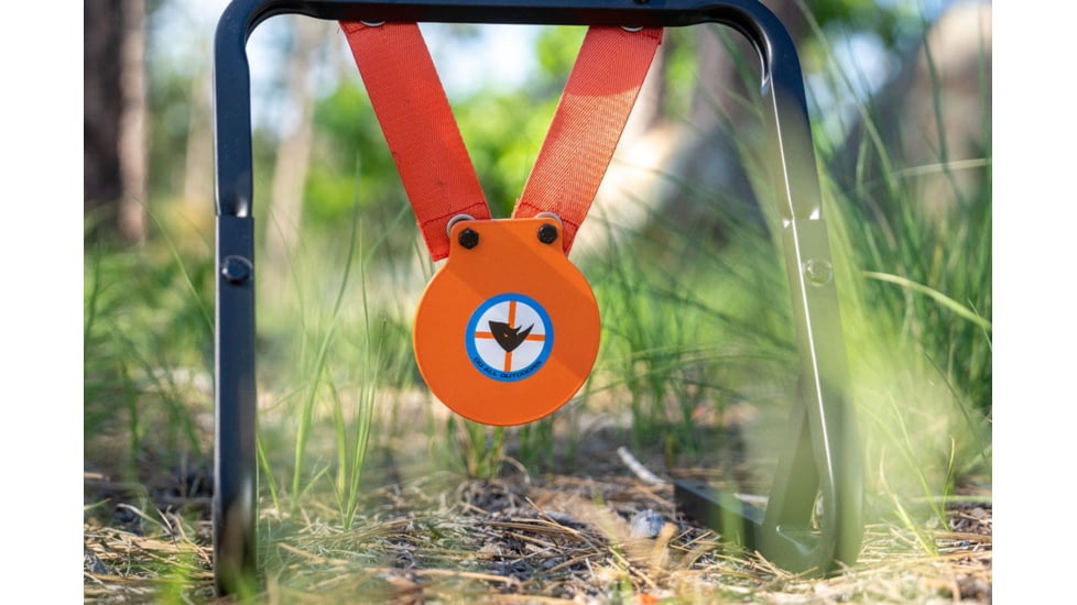 Do All Outdoors Mini Gong, Black and Orange, 0.22, RR22