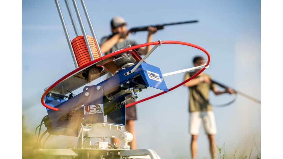 Do All Outdoors USA Clay Edition Clay Pigeon 50 Stack Auto Trap, USAAT20