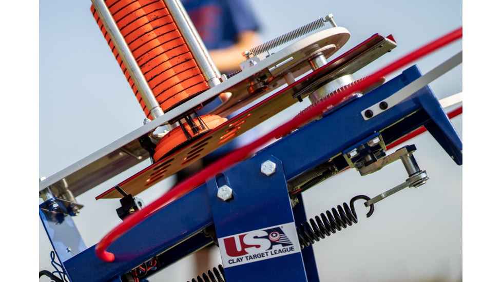 Do All Outdoors USA Clay Edition Clay Pigeon 50 Stack Auto Trap, USAAT20