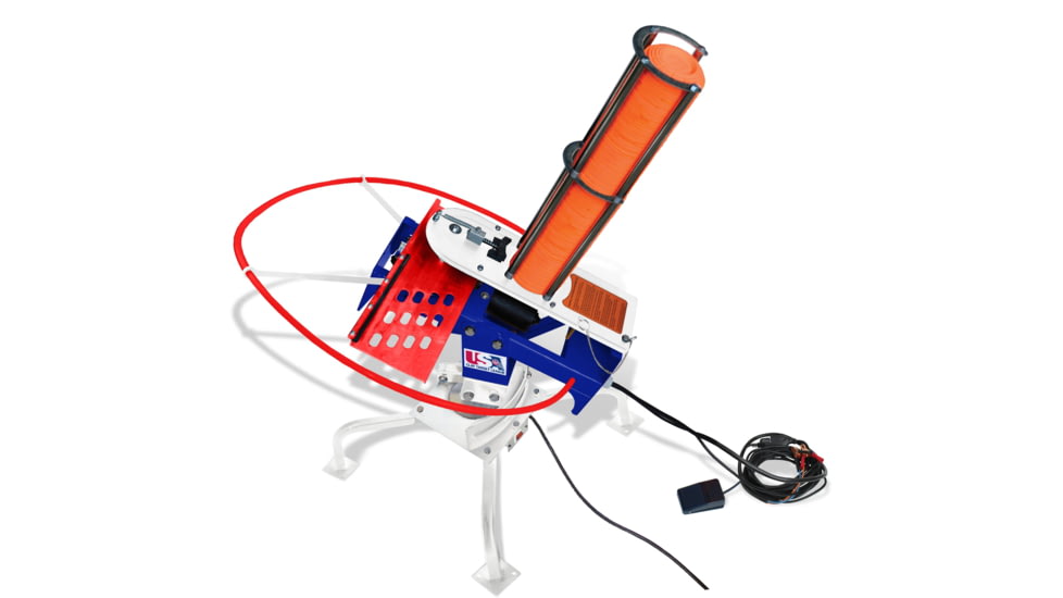 Do All Outdoors USA Clay Edition Clay Pigeon 50 Stack Auto Trap, USAAT20