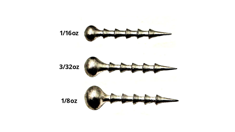 Dobyns D-Nail Weights, 3/32oz, Silver, NAIL WEIGHT 3/32 OZ