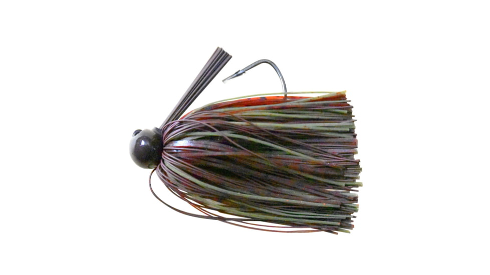 Dobyns Extreme Football Jig, 3 Pack, 1/2oz, Root Beer &amp; Green Pumpkin Craw, SFB EWG RB/GP 1/2 3PK