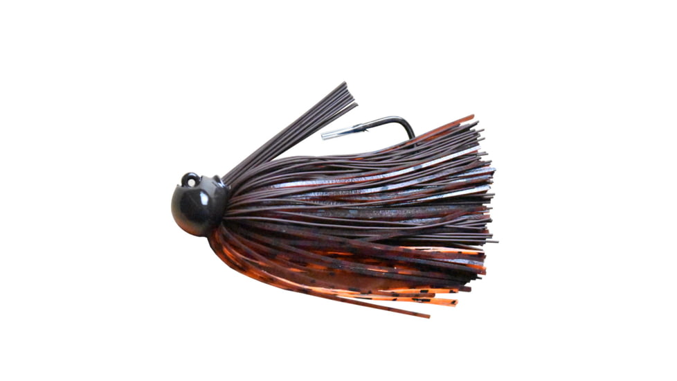 Dobyns Extreme Football Jig, 3 Pack, 3/8oz, Brown/Orange Special, SFB EWG BRN/OR 3/8 3PK
