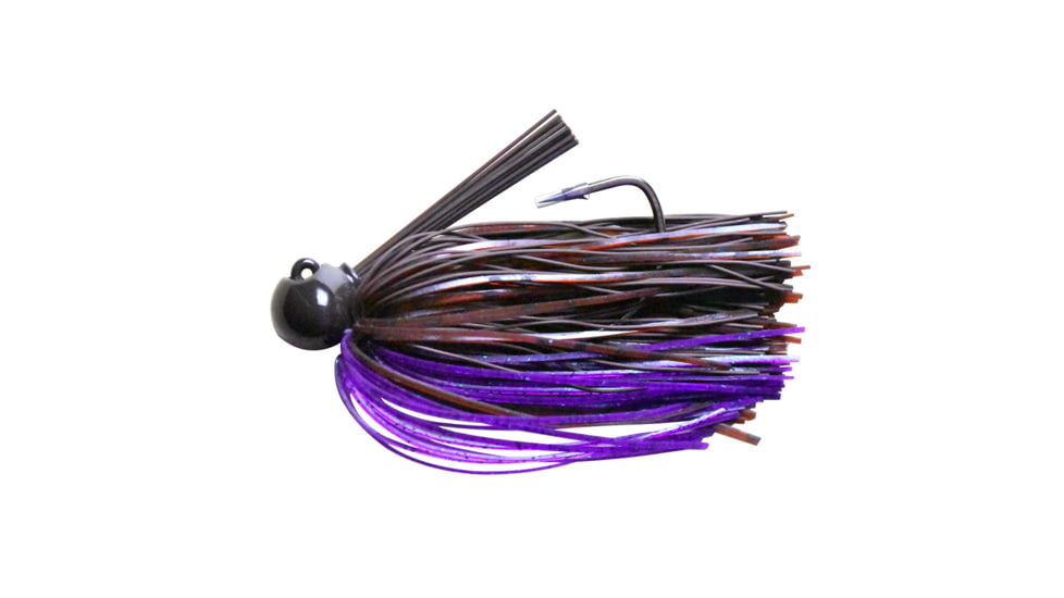 Dobyns Extreme Football Jig, 3 Pack, 3/8oz, Two-Toned Brown/Purple, SFB EWG TT BRN/PRP 3/8 3PK