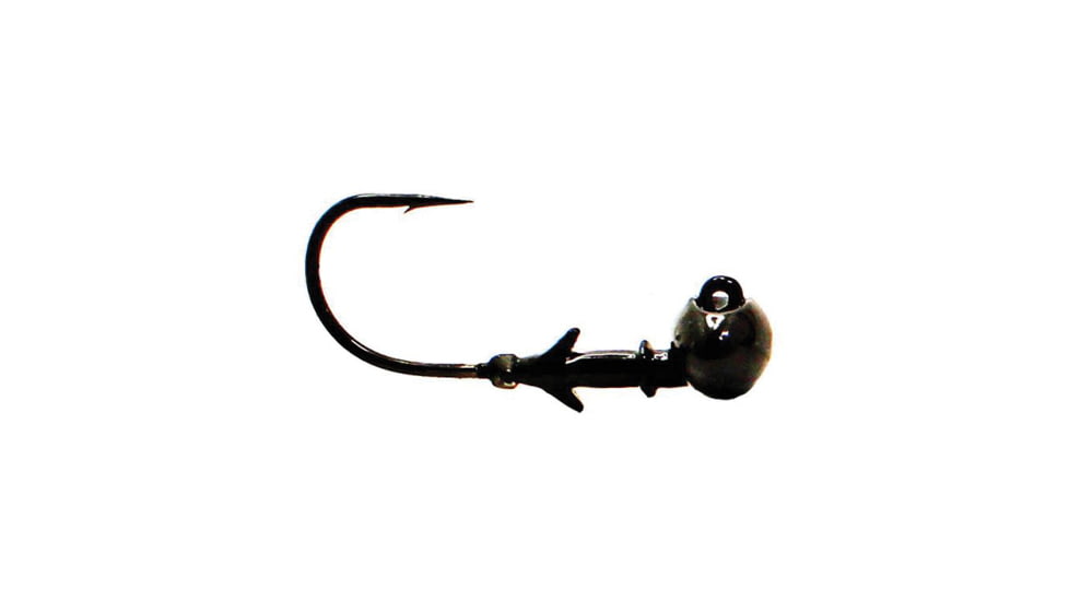 Dobyns Football Head, 3/8oz, 4pk, Black, FB HEAD BLK 3/8 4PK