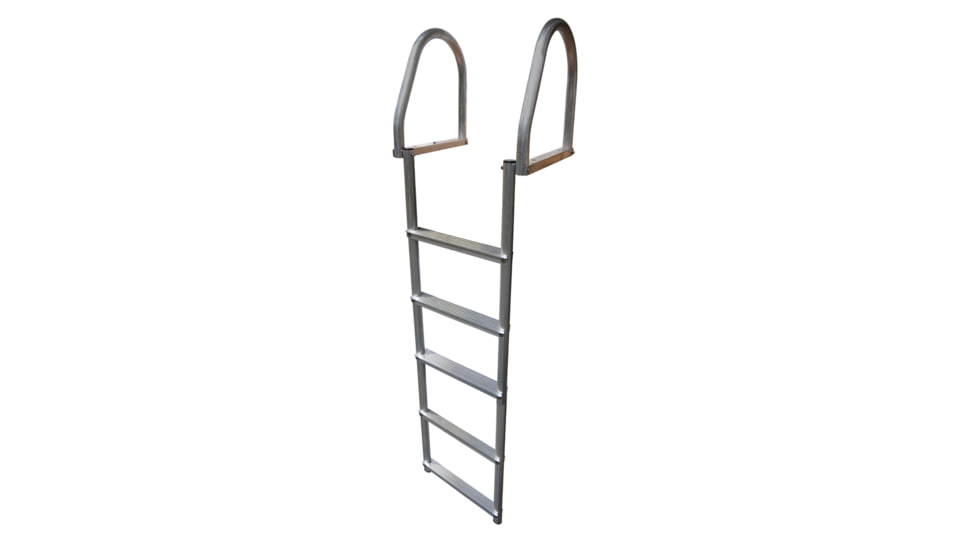 Dock Edge Aluminum 5-Step Eco Flip-Up Dock Ladder - Weld Free 58255
