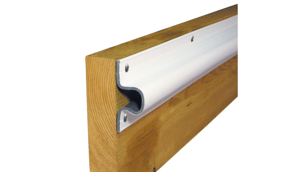 Dock Edge "C" Guard PVC Dock Profile - 4 6' Sections - White 50121