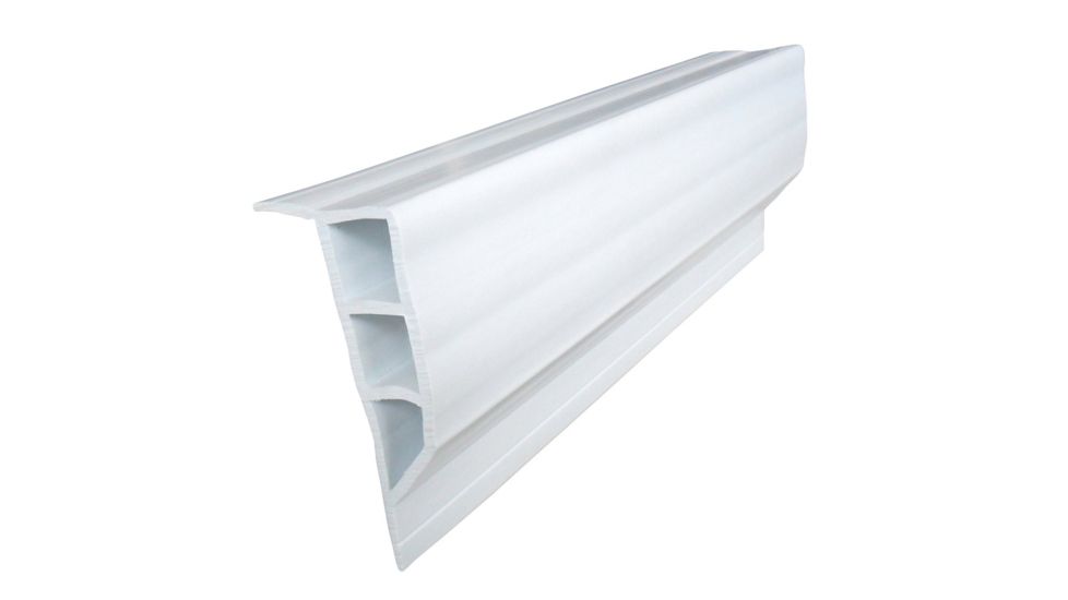 Dock Edge Standard PVC Full Face Profile - 16' Roll - White 61518