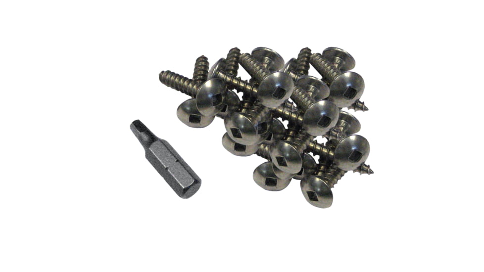 Dock Edge Steel Profile Fasteners 100 PCS 1" Stainless 38495