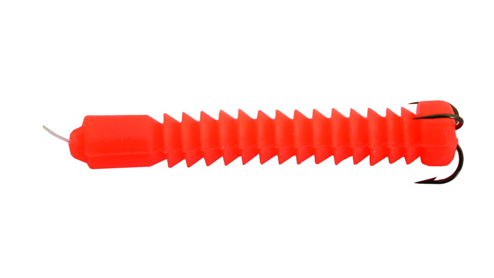 Docs Catfish Bait Company Super Worm, Orange, 2 Pack, 21245