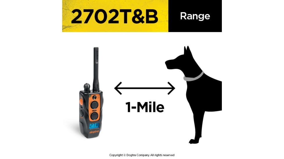 Dogtra 2702T&amp;B, Orange, 2702T&amp;B