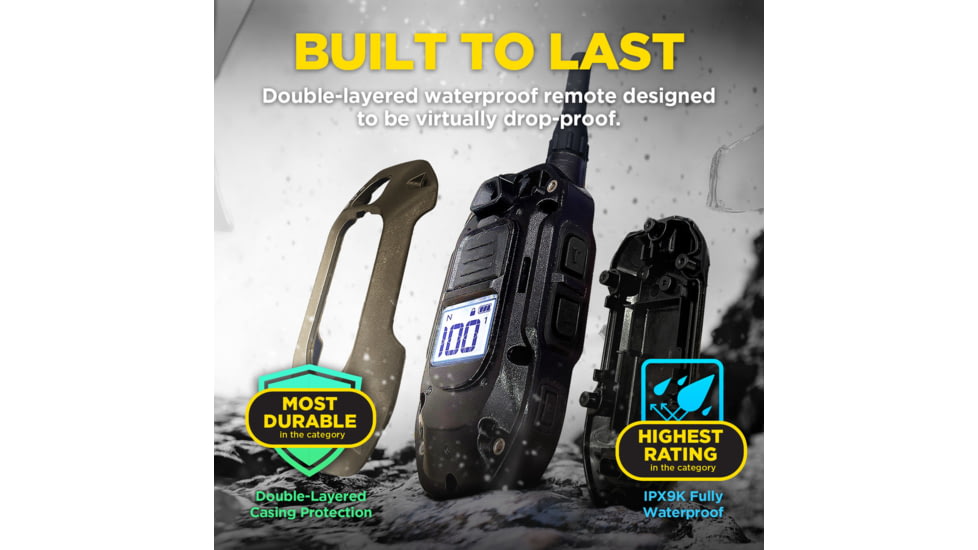 Dogtra 1900X Remote Collar 1-Dog Unit