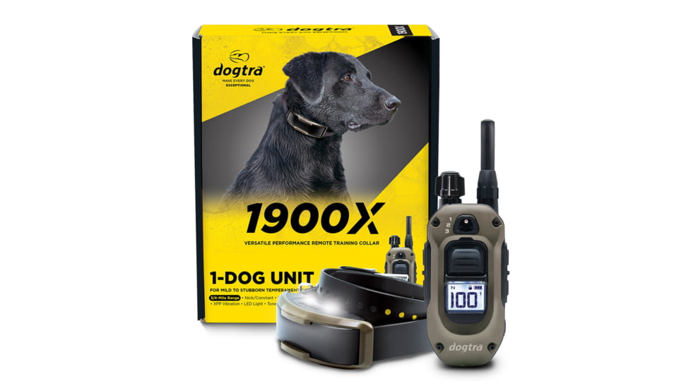 Dogtra 1900X Remote Collar 1-Dog Unit