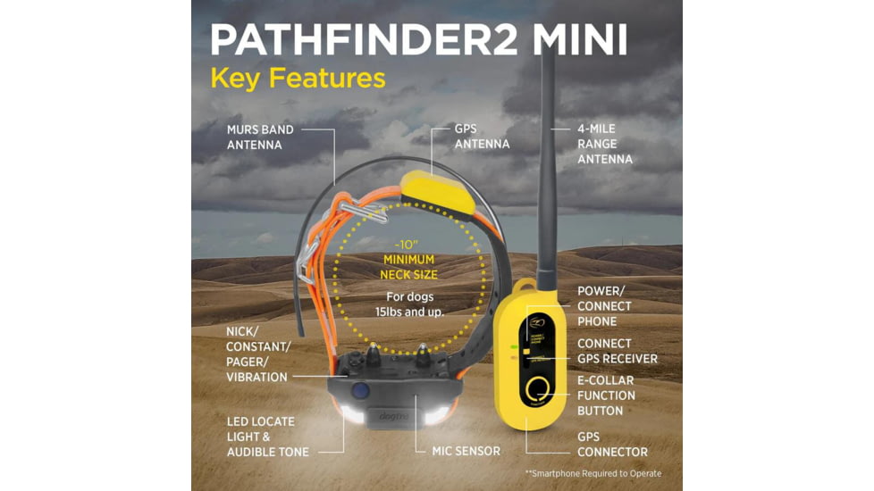 Dogtra Pathfinder2 Mini Wireless Collar