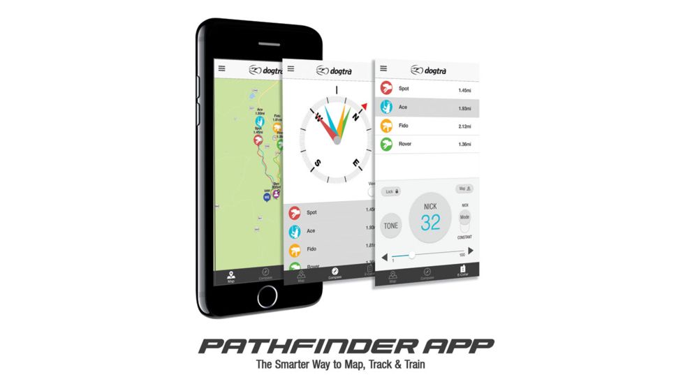 Dogtra PATHFINDER Training Collar and GPS w/Transmitter, Orange PATHFINDER